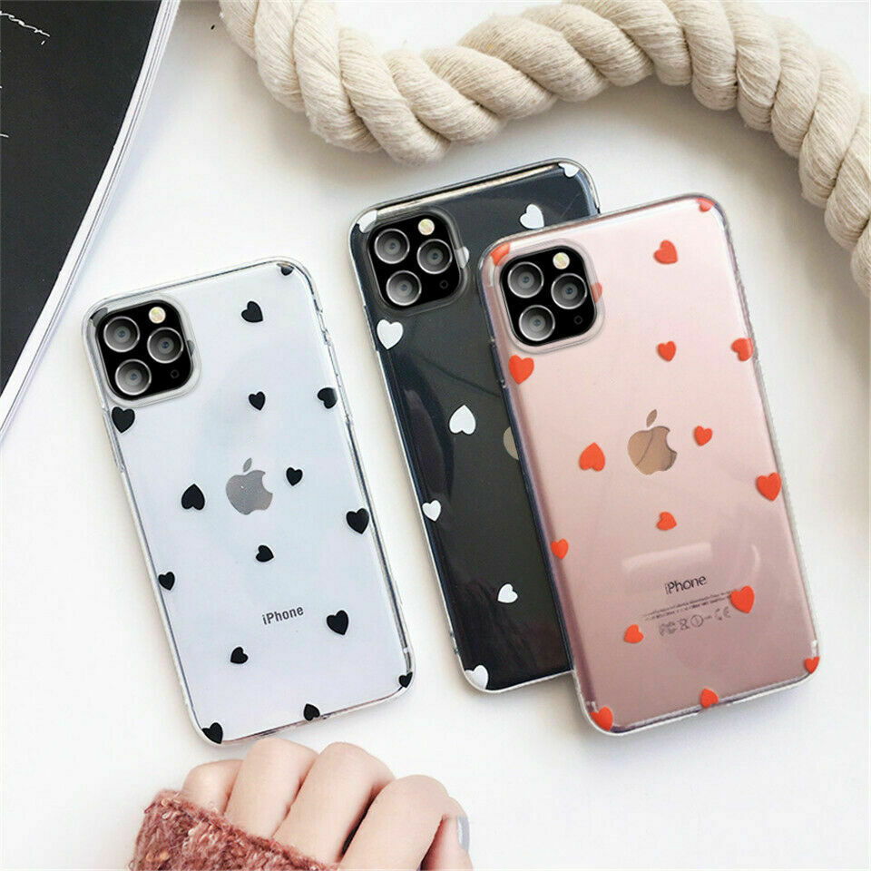 slim Lightweight Cute Love Heart Case for iPhone - carolay.co