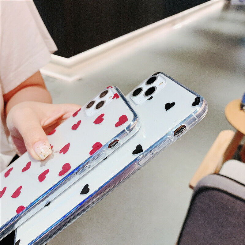 slim Lightweight Cute Love Heart Case for iPhone - carolay.co