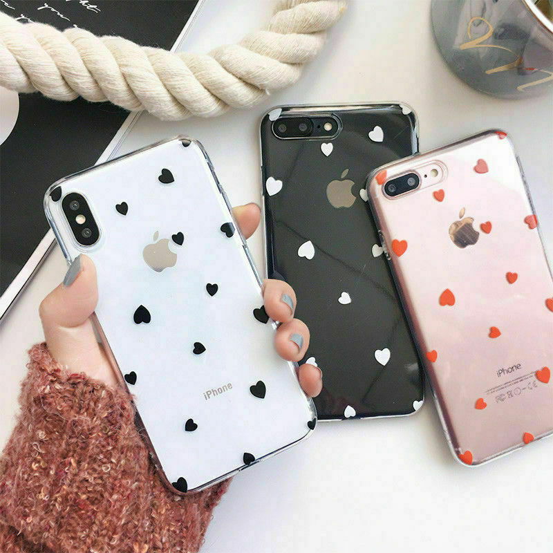 slim Lightweight Cute Love Heart Case for iPhone - carolay.co