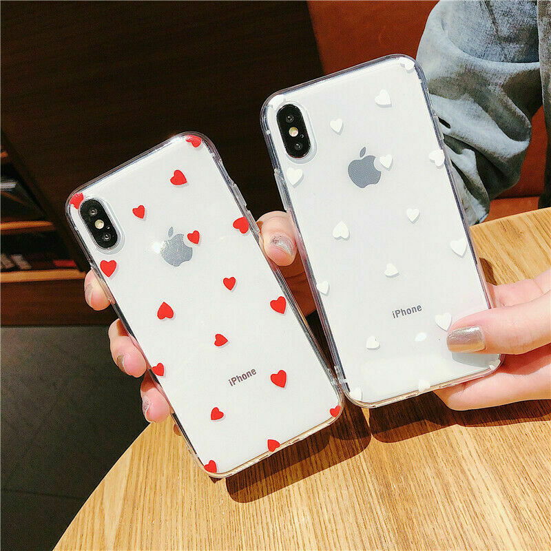 slim Lightweight Cute Love Heart Case for iPhone - carolay.co
