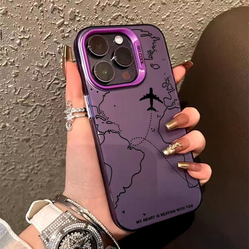 Travel-Inspired iPhone 16 Case