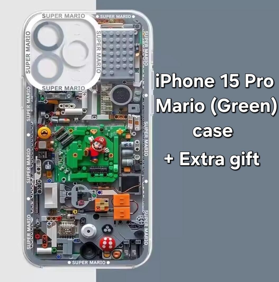 Super Mario-Themed iPhone 16 Case