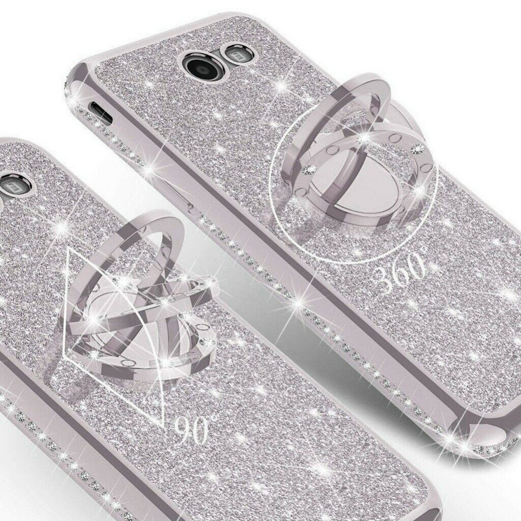 Bling Glitter Ring Stand Back Case for Samsung Galaxy S20/Plus/Ultra - carolay.co