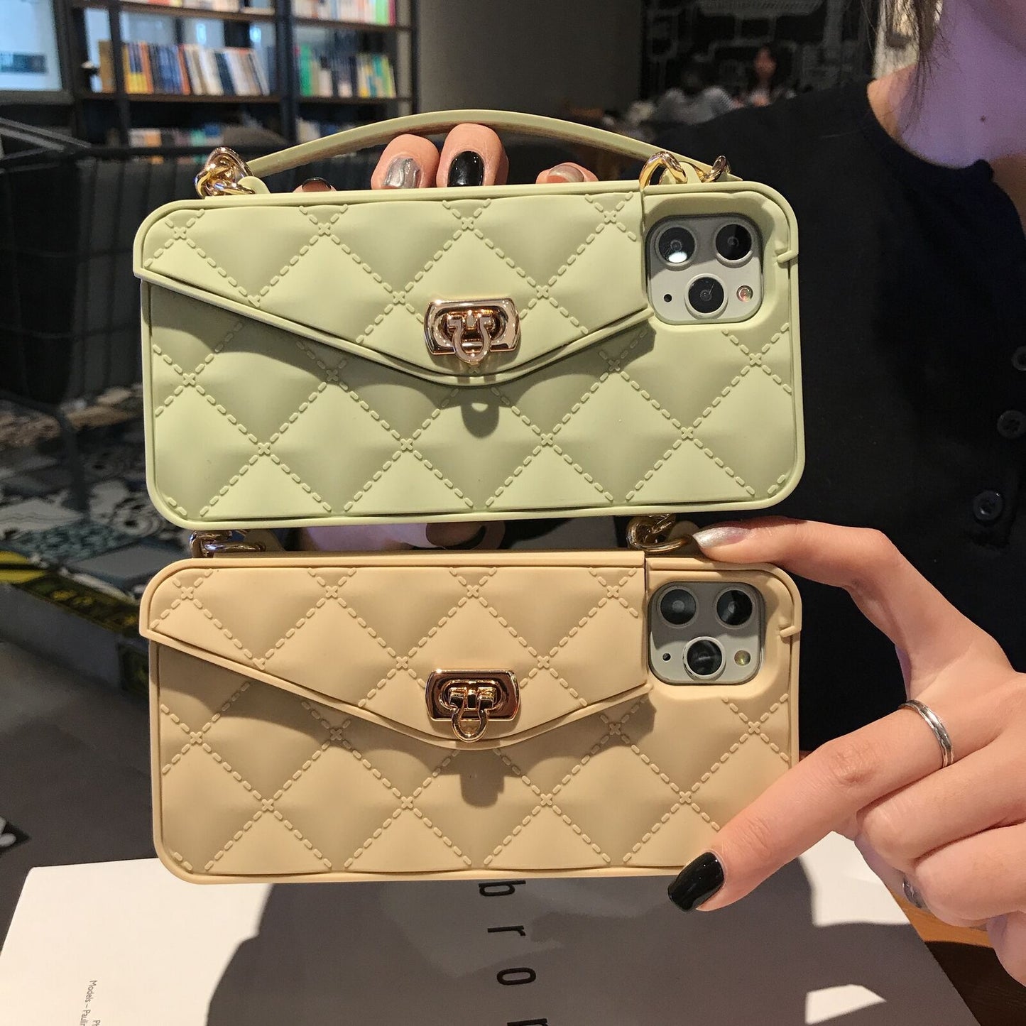 Handbag Crossbody Wallet Strap Case For iPhone - carolay.co