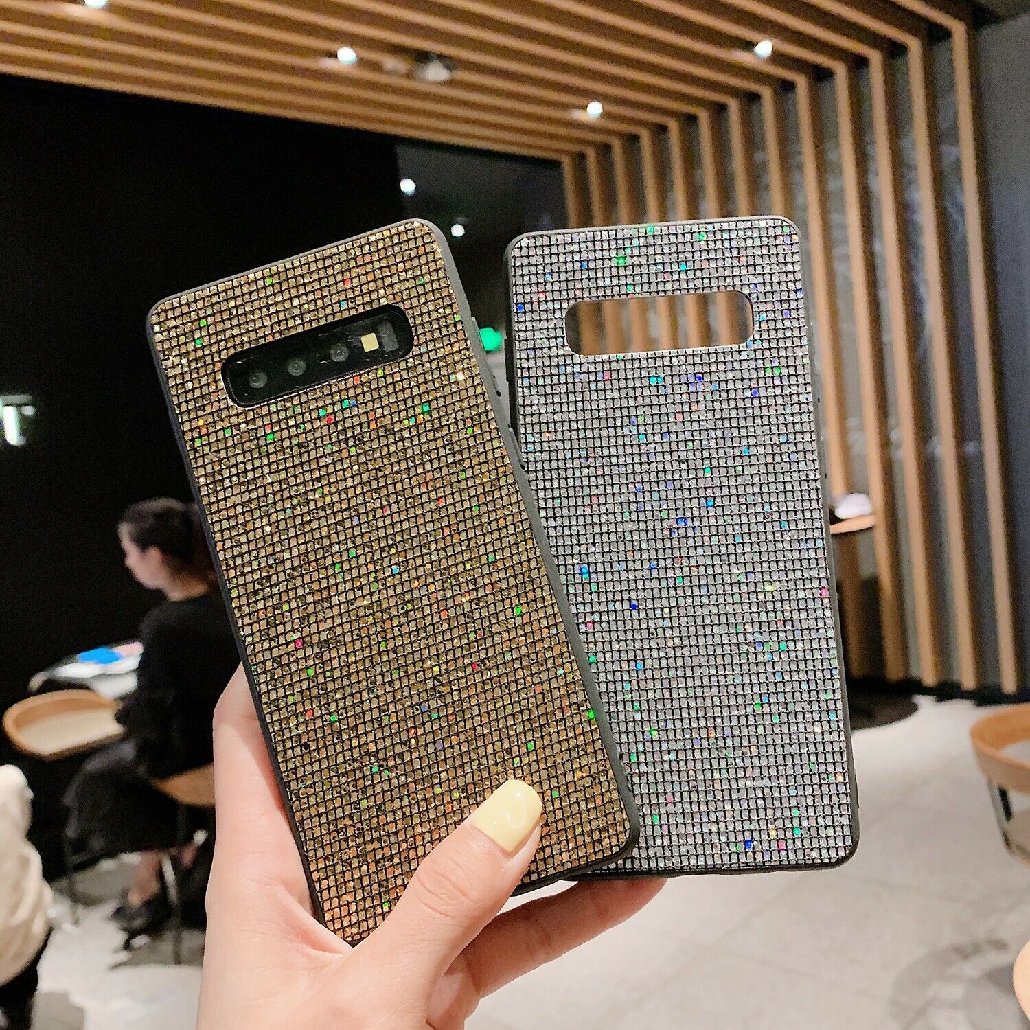 Bling Glitter fashion design with Fish scale case For Samsung - carolay.co