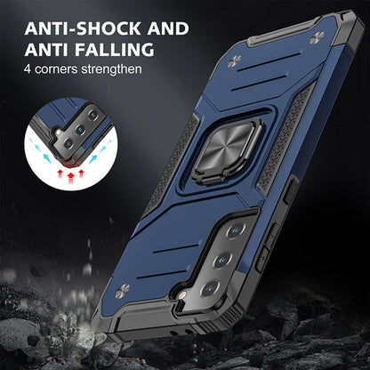 Case Shockproof Magnetic Ring for Samsung Galaxy S21/Ultra/Plus - carolay.co