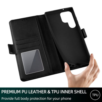 Shielding Flip Wallet Case with Card Slots Samsung S23
