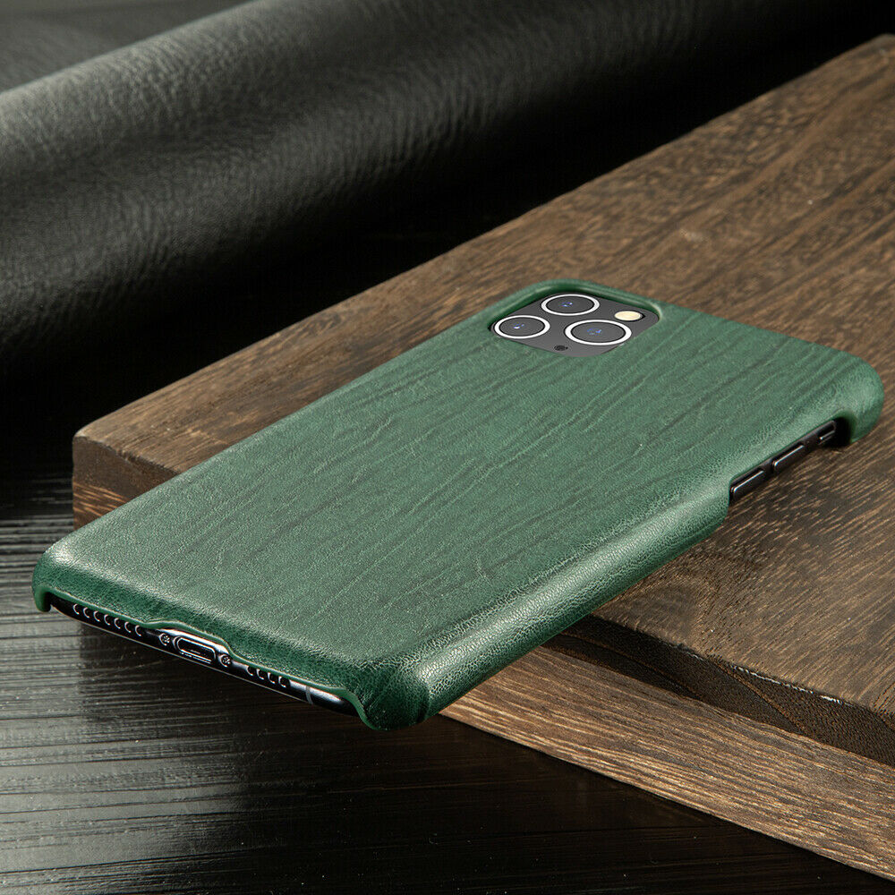 Slim Hybrid Leather Back Case Skin For iPhone - carolay.co