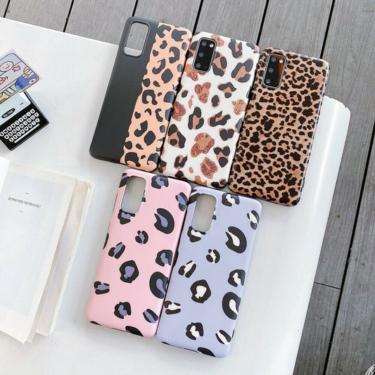 Leopard Pattern Bling Soft Case For Samsung - carolay.co