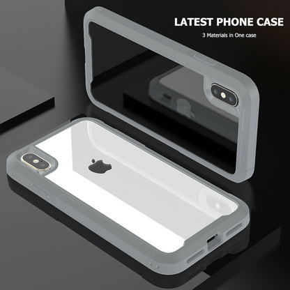 Hybrid Silicone Clear Ultra Slim Back Case For iPhone - carolay.co
