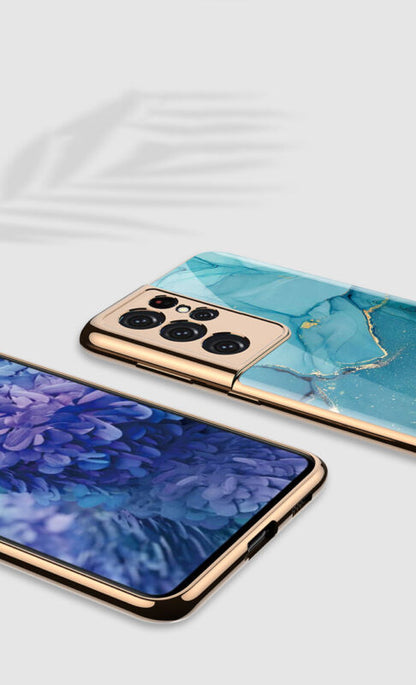Samsung Galaxy Case Shockproof marble design
