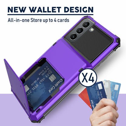 Case Card Slots Holder Wallet Rugged for Samsung Galaxy series - carolay.co