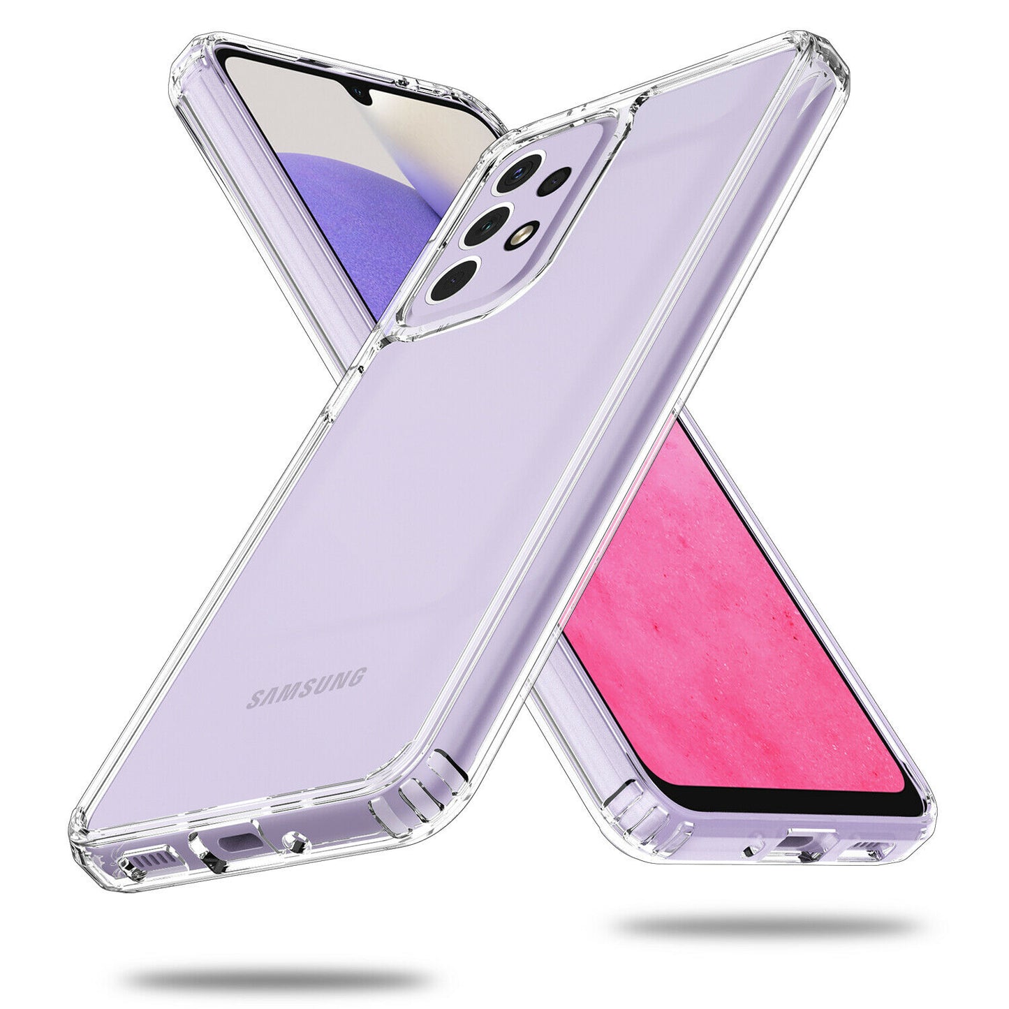 Screen Protector Clear Case For Samsung Galaxy A03S