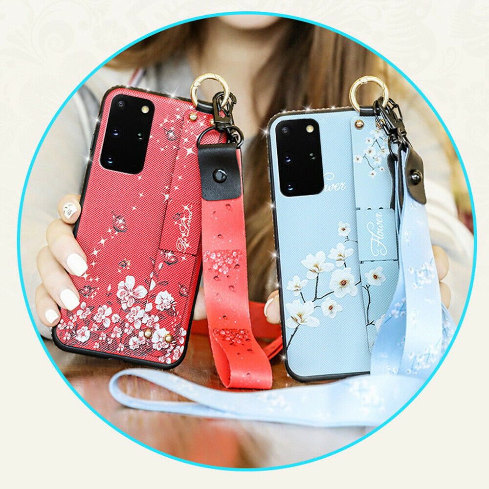 Plus Bling Handle Strap Leather Case For Samsung Galaxy - carolay.co