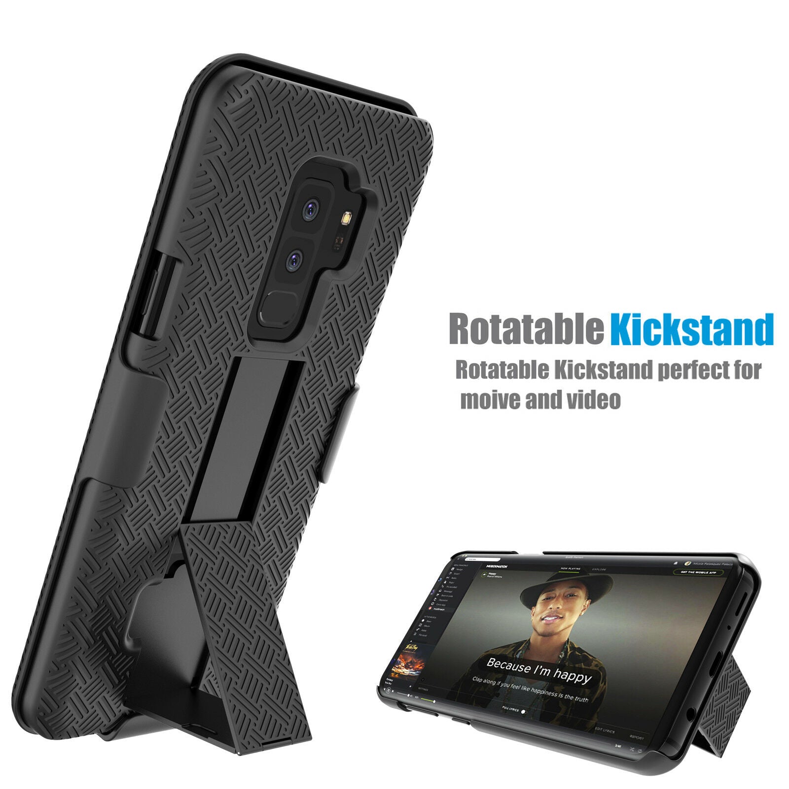 Heavy Duty 4 In 1 Combo Shockproof Armor Case With Belt Clip For Samsung Galaxy series - carolay.co
