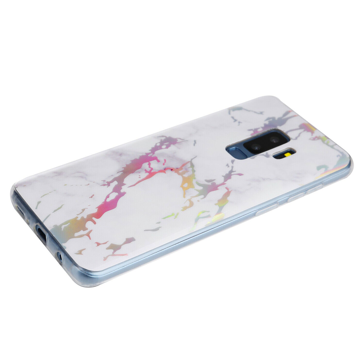 Ultra Slim Marble Pattern Soft Silicone Back Case For Samsung - carolay.co