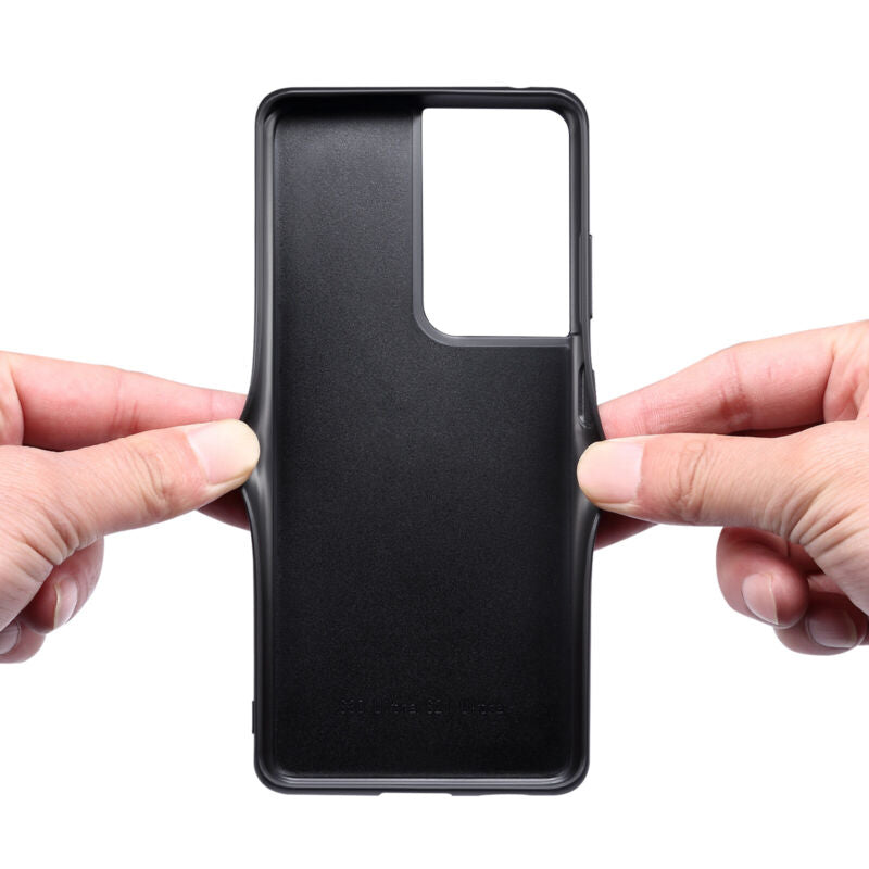 Shockproof Leather Card Holder Case Samsung S23