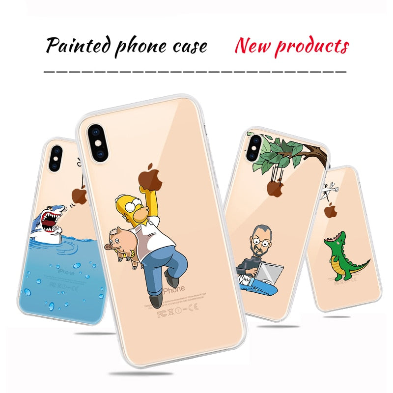Soft Silicone TPU Cool Pattern Phone Case - carolay.co