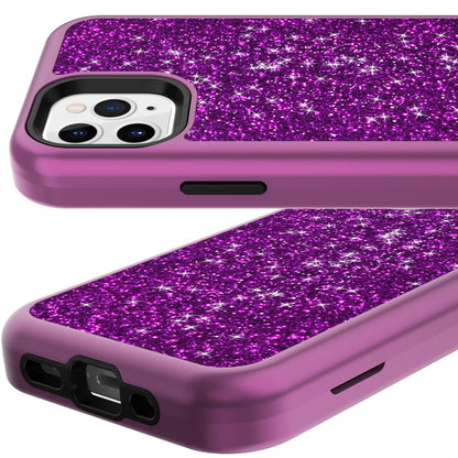 Shockproof Armor Case Bling Glitter Cover Soft Silicon for iPhone - carolay.co