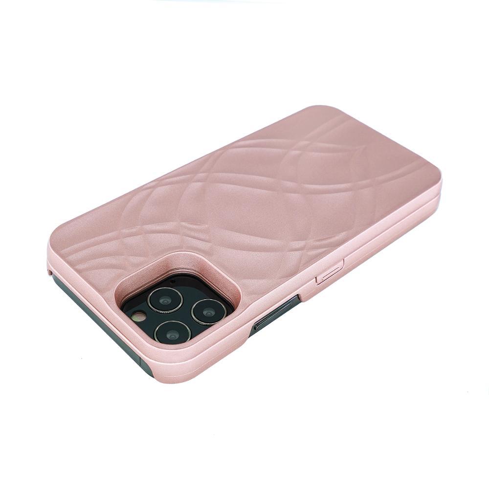 Card Slot Wallet Makeup Mirror Back Cover Flip Case for iPhone - carolay.co
