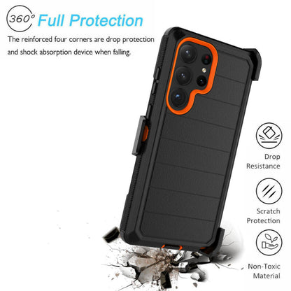 Protective Case for Samsung Galaxy S23 Series with Carbon Fiber Bumper