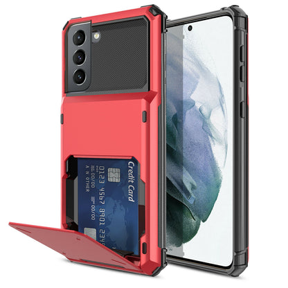 Case Card Slots Holder Wallet Rugged for Samsung Galaxy series - carolay.co