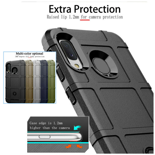 Shockproof Rugged Rubber Armor Case For Samsung Galaxy - carolay.co