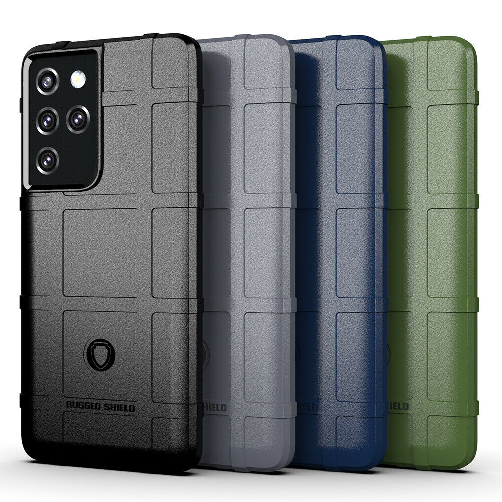 Rugged Silicone Back Protective Case For Samsung S21/Ultra/Plus - carolay.co