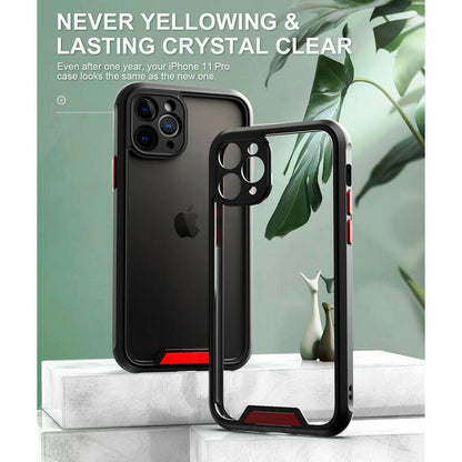 Clear Rubber Shockproof Back Phone Case For iPhone - carolay.co