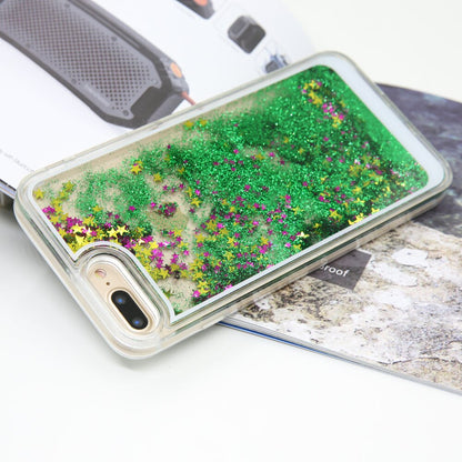 Dynamic Quicksand Glitter Liquid Case Anti Scratch Funda para iPhone - carolay.co
