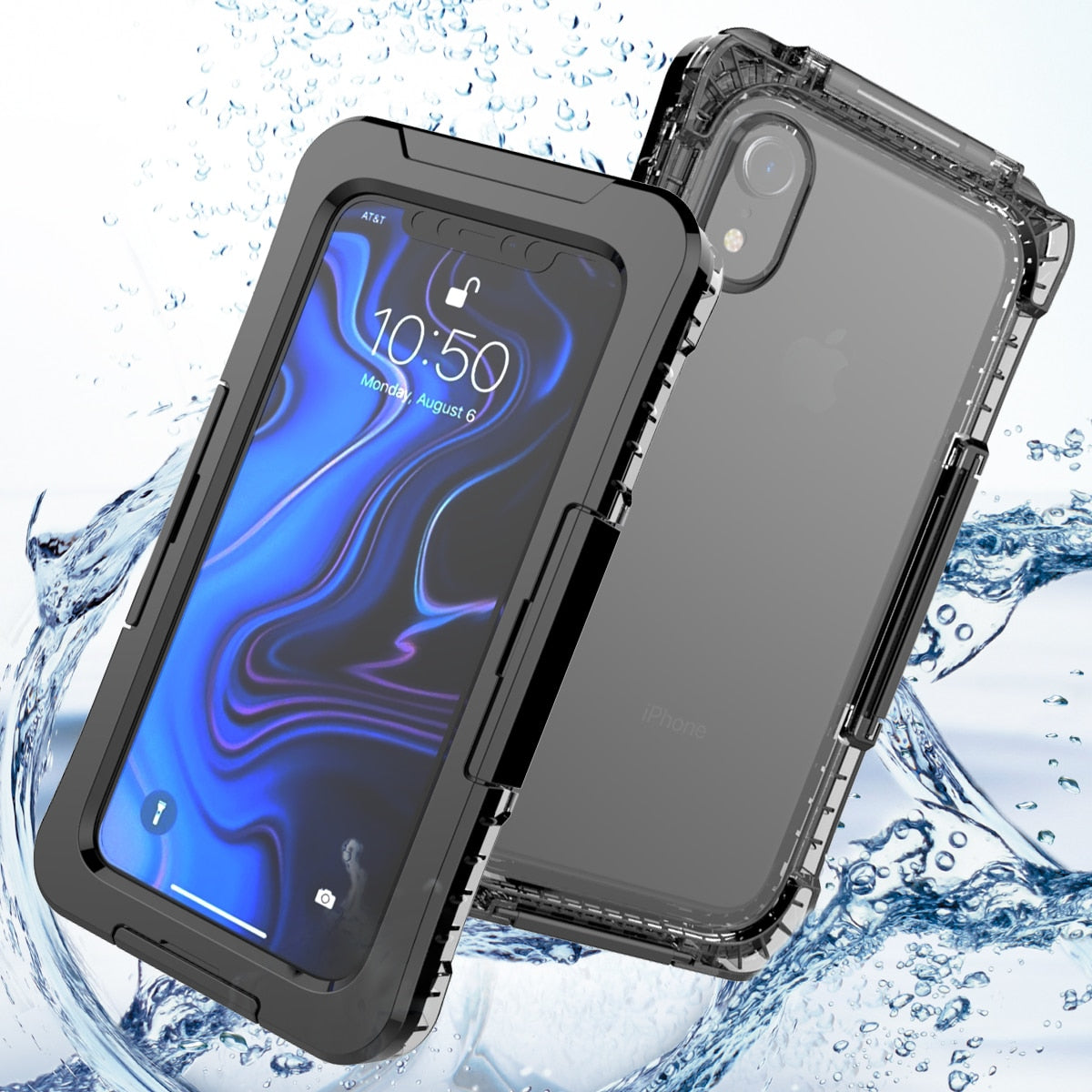 Waterproof Case Transparent Diving Sports Shockproof Cover Underwater - carolay.co