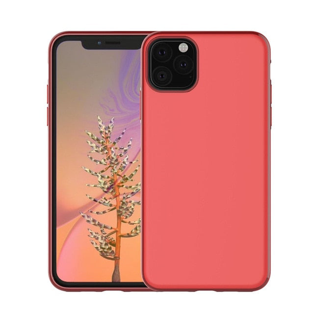 Magnetic Car Holder Case for iPhone 11 Pro Max Soft Matte Silicone - carolay.co phone case shop