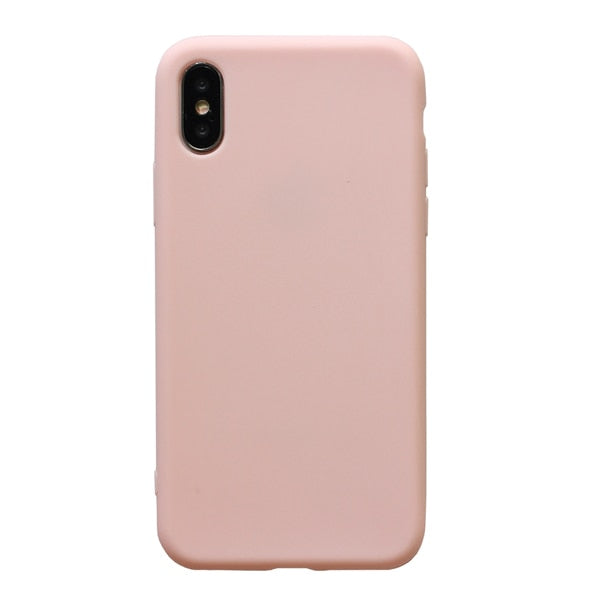 Candy Solid Color Soft Silicone Phone Case For iPhone 11 Pro Max - carolay.co
