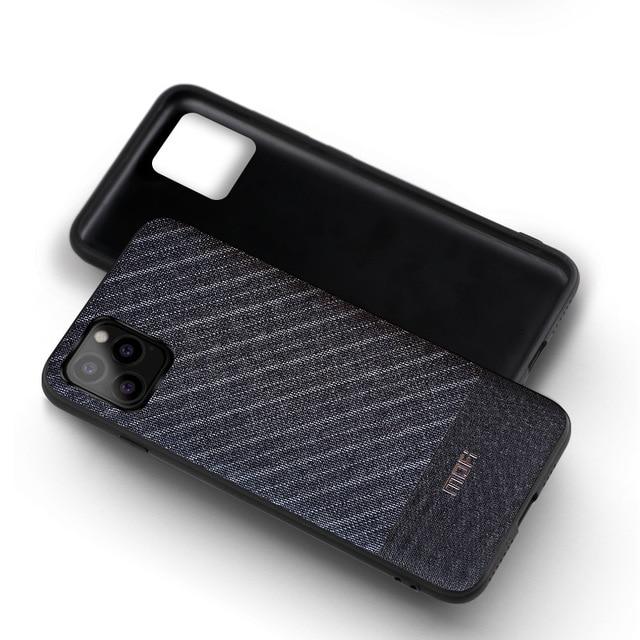 Back cover leather cloth man for iPhone 11 - carolay.co