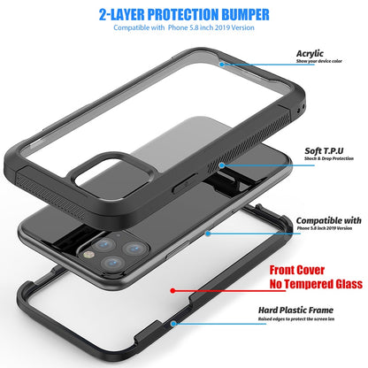 Phone Case For iPhone Hybrid Transparent Protection PC Back Cover - carolay.co