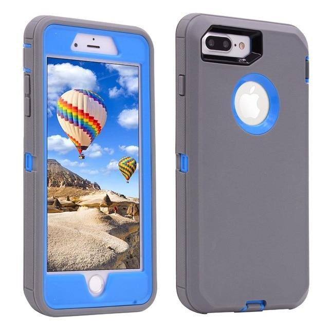 Armor 3 in 1 Shockproof Protective Case Rotary Belt Clip for iPhone - carolay.co