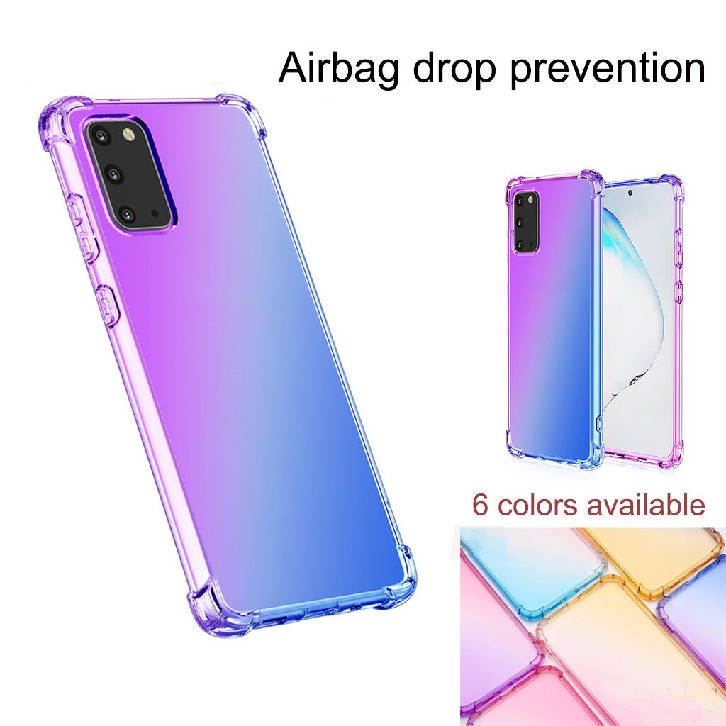 Gradient Shockproof Crystal Soft Ultra Slim Protector Case - carolay.co