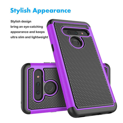 Fitted Hybrid Shockproof Armor Phone Cover for LG G8/G8 - carolay.co