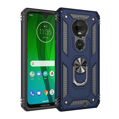 Military Armor Case Magnetic Ring Stand Shockproof Cover for Moto G - carolay.co