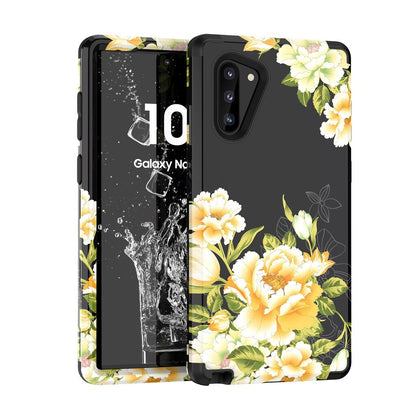 Colorful Vintage Flower Pattern Matte cover for Samsung Galaxy Note 10 - carolay.co