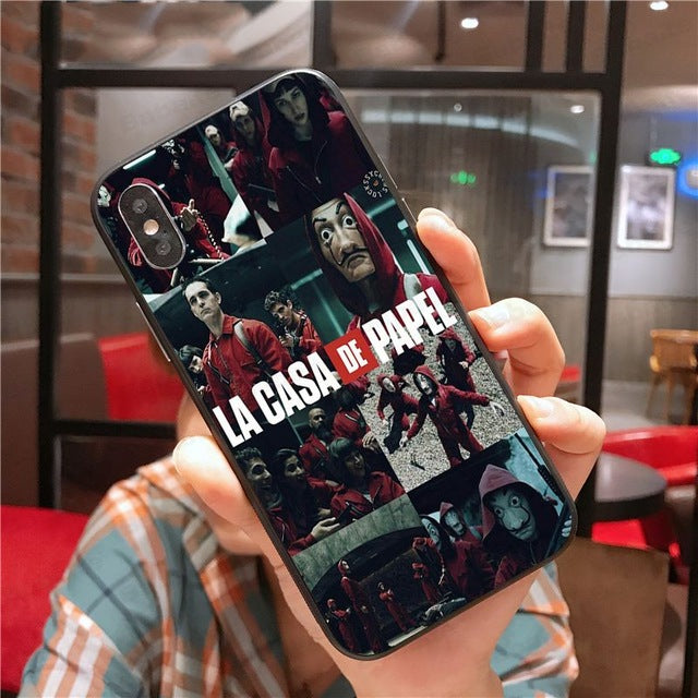 Money Heist House of Paper Phone Accessories Case for iPhone - carolay.co