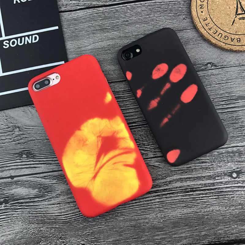 Thermal Sensor Case for iphone X 7 7 Plus 6 6s Plus Thermal Heat - carolay.co phone case shop