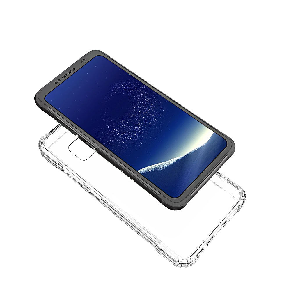 Ultra Thin Transparent Crystal Case for Samsung Galaxy S8 Active - carolay.co