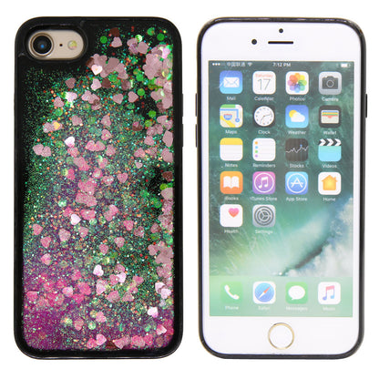 Dynamic Quicksand Glitter Liquid Case Anti Scratch Funda para iPhone - carolay.co