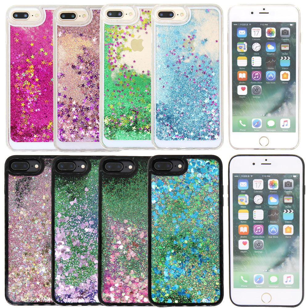 Dynamic Quicksand Glitter Liquid Case Anti Scratch Funda para iPhone - carolay.co