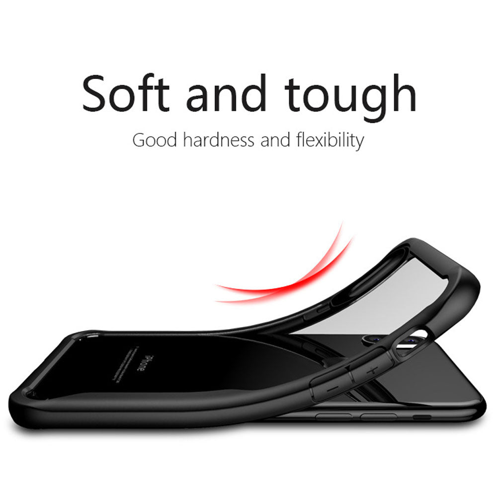 Soft TPU Rubber Clear Anti Scratch Shockproof For iPhone X - carolay.co