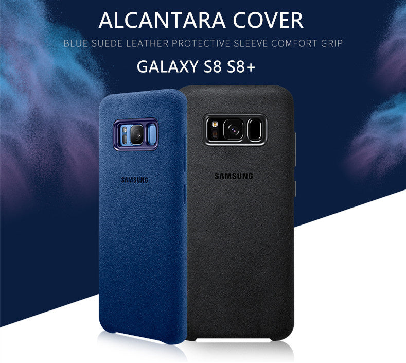 Original Samsung Galaxy -  Leather ALCANTARA Cover - carolay.co phone case shop