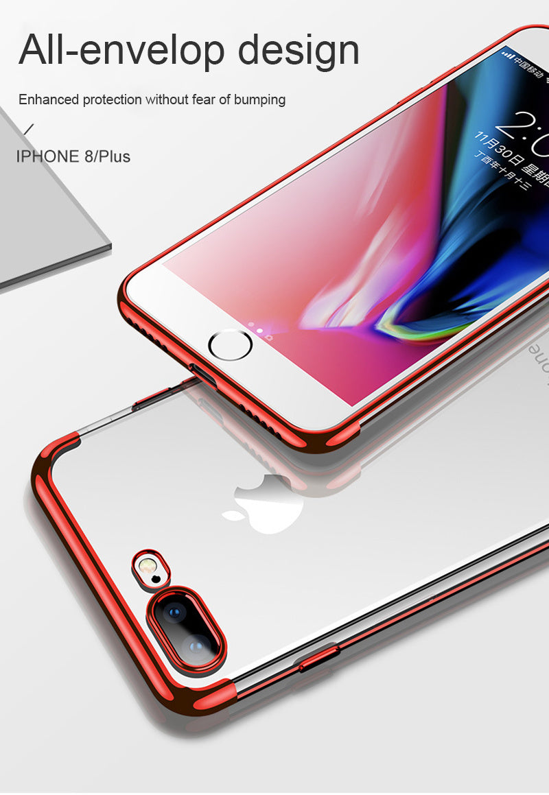 Silicon Clear Soft Case for iPhone X 10 XS Max XR - carolay.co phone case shop