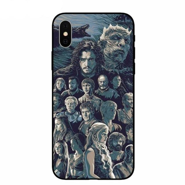 Game of Thrones Soft Phone Case For iPhone - carolay.co phone case shop