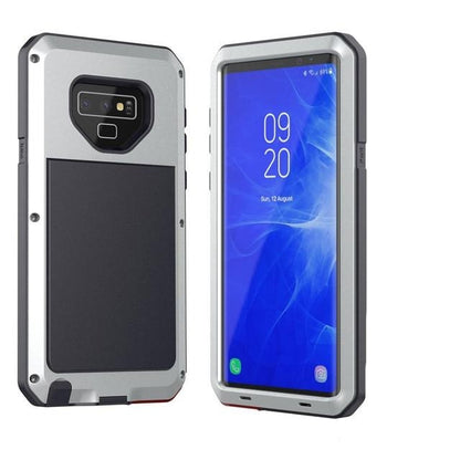 Glass Film+ Full Protective Armor Case -Metal Shockproof Cover For Samsung S8 S8 - carolay.co phone case shop